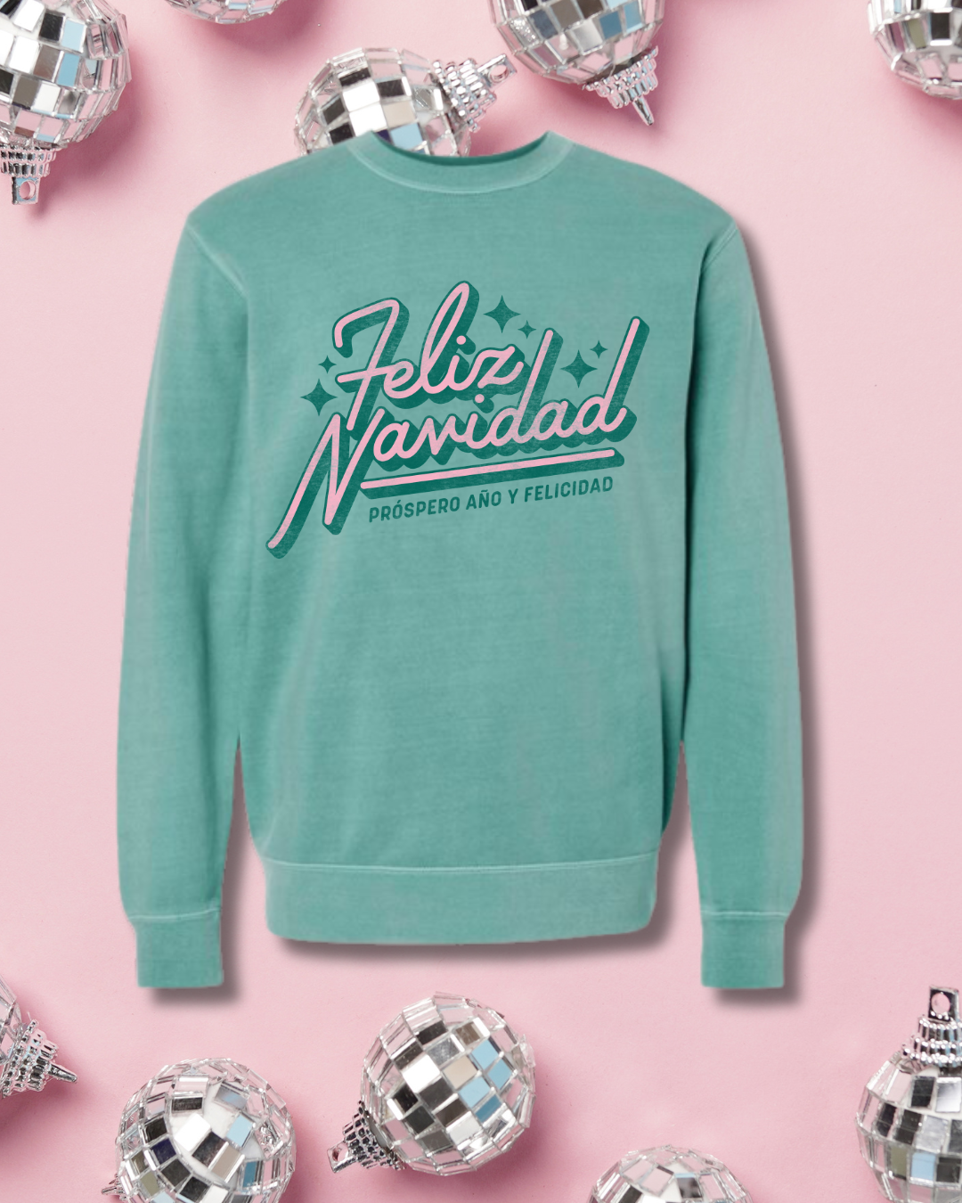 Feliz Navidad Adult Crewneck