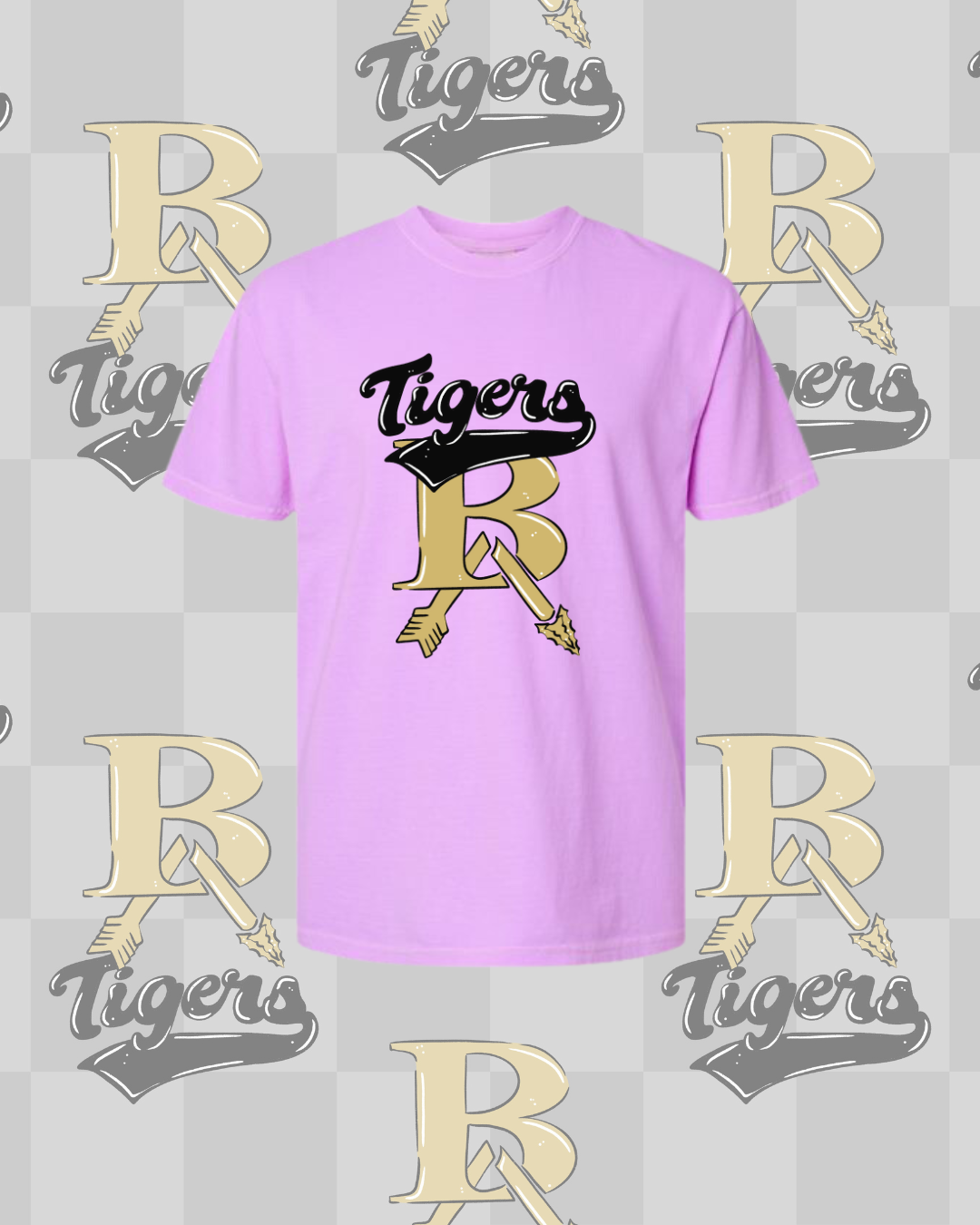 BA Tigers Comfort Colors Adult Tee (8 Color Options)