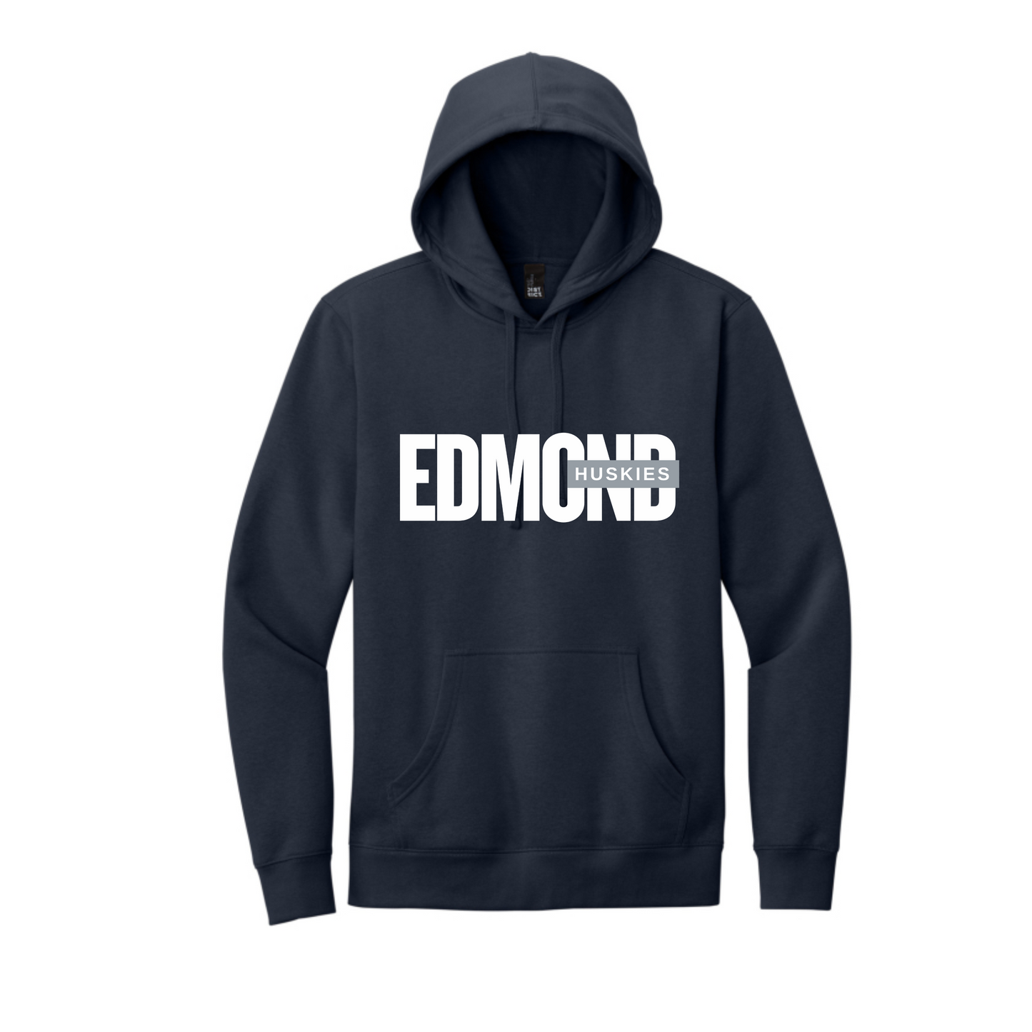 Edmond Huskies Adult Hoodie- (Grey/Navy Options)