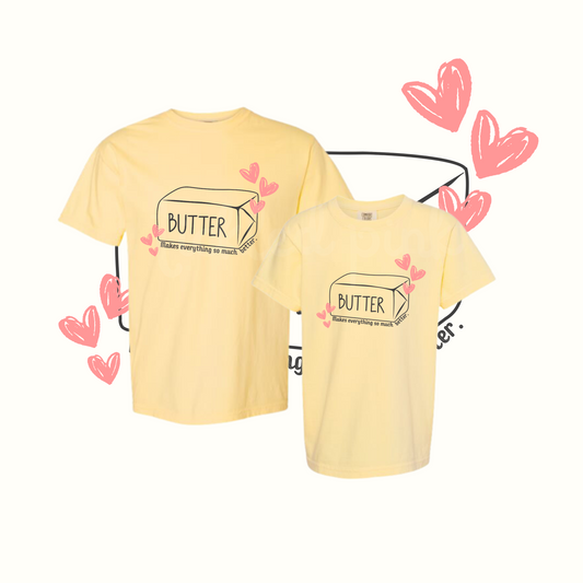 Butter Lover Tee (Youth/Adult)