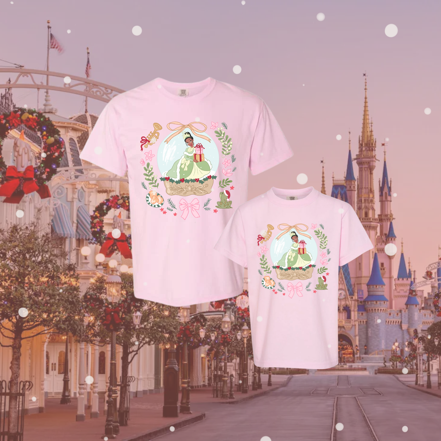 Frog Princess Christmas CC Tee (Youth/Adult)