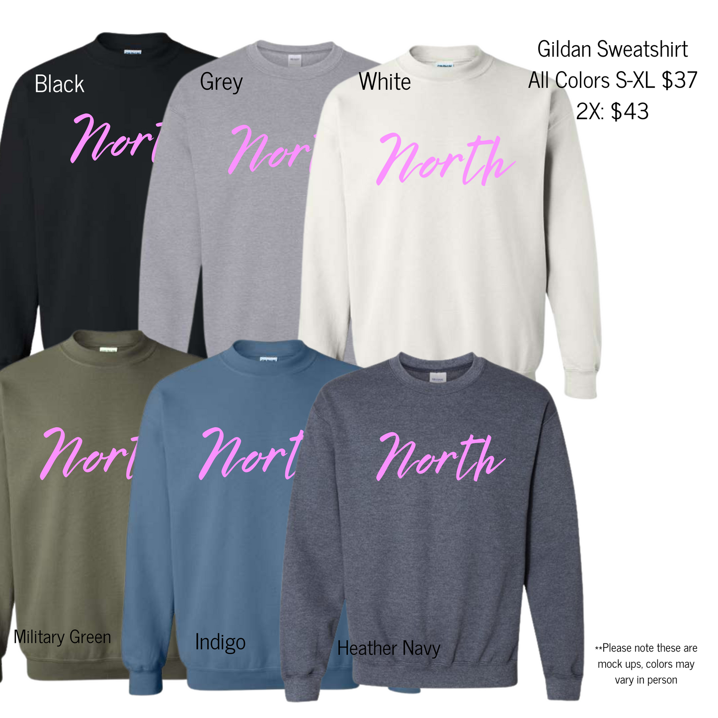 NORTH pink Puff Tee/Sweatshirts Pre-Order