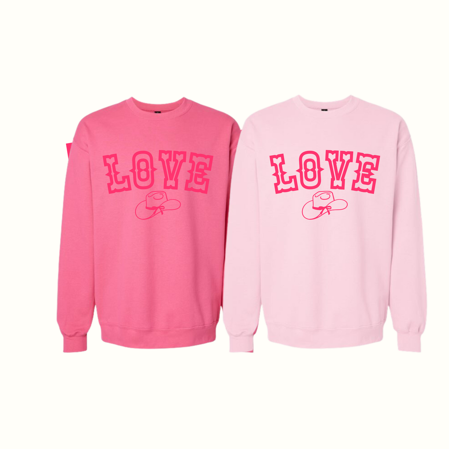 Love Cowgirl Sweatshirt (2 Color Options)