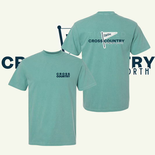 Cross Country- Seafoam CC Tee