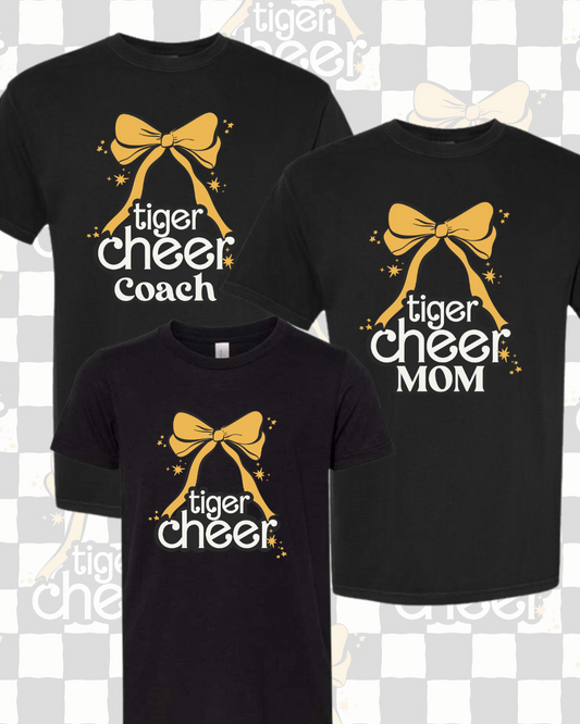 Tiger Cheer Tee Adult/Youth (3 Colors Available)