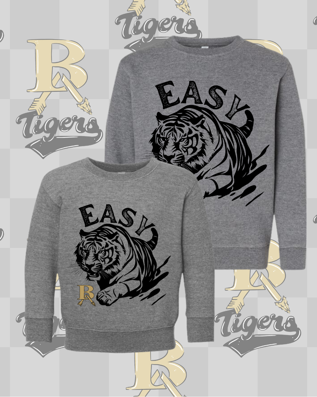 BA Easy Tiger Sweatshirt/Tee (Toddler/Youth)