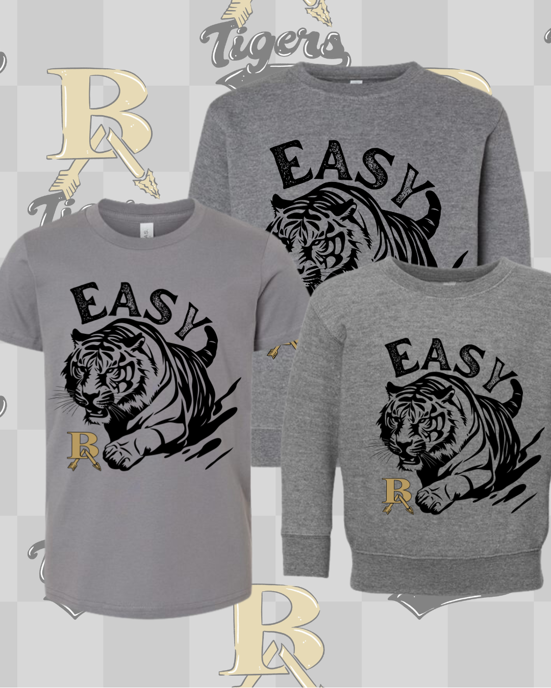 BA Easy Tiger Sweatshirt/Tee (Toddler/Youth)