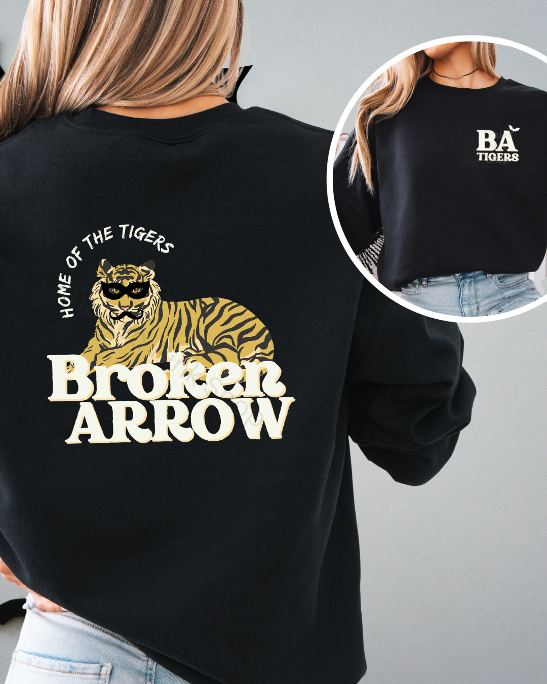 Tigers Like To Dress Up Too Sweatshirt (Youth/Adult Sizes)