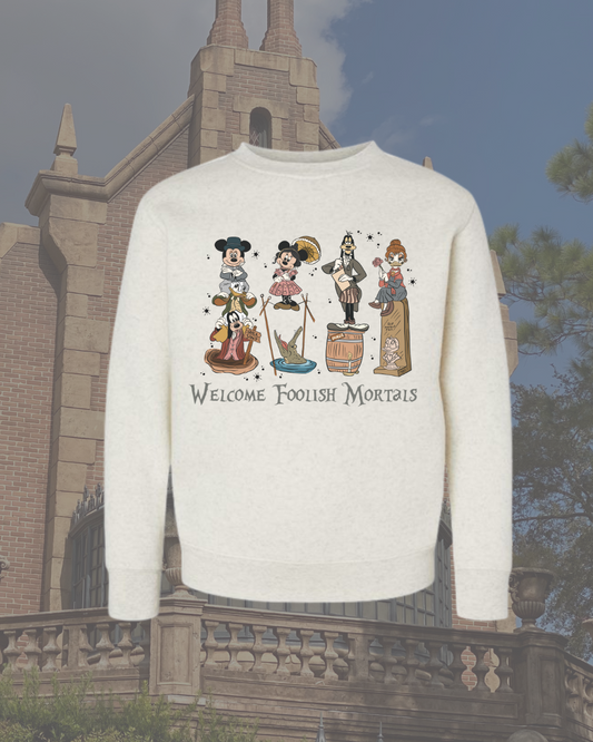 Foolish Mortals Youth Sweatshirt (Toddler/Youth Sizes)