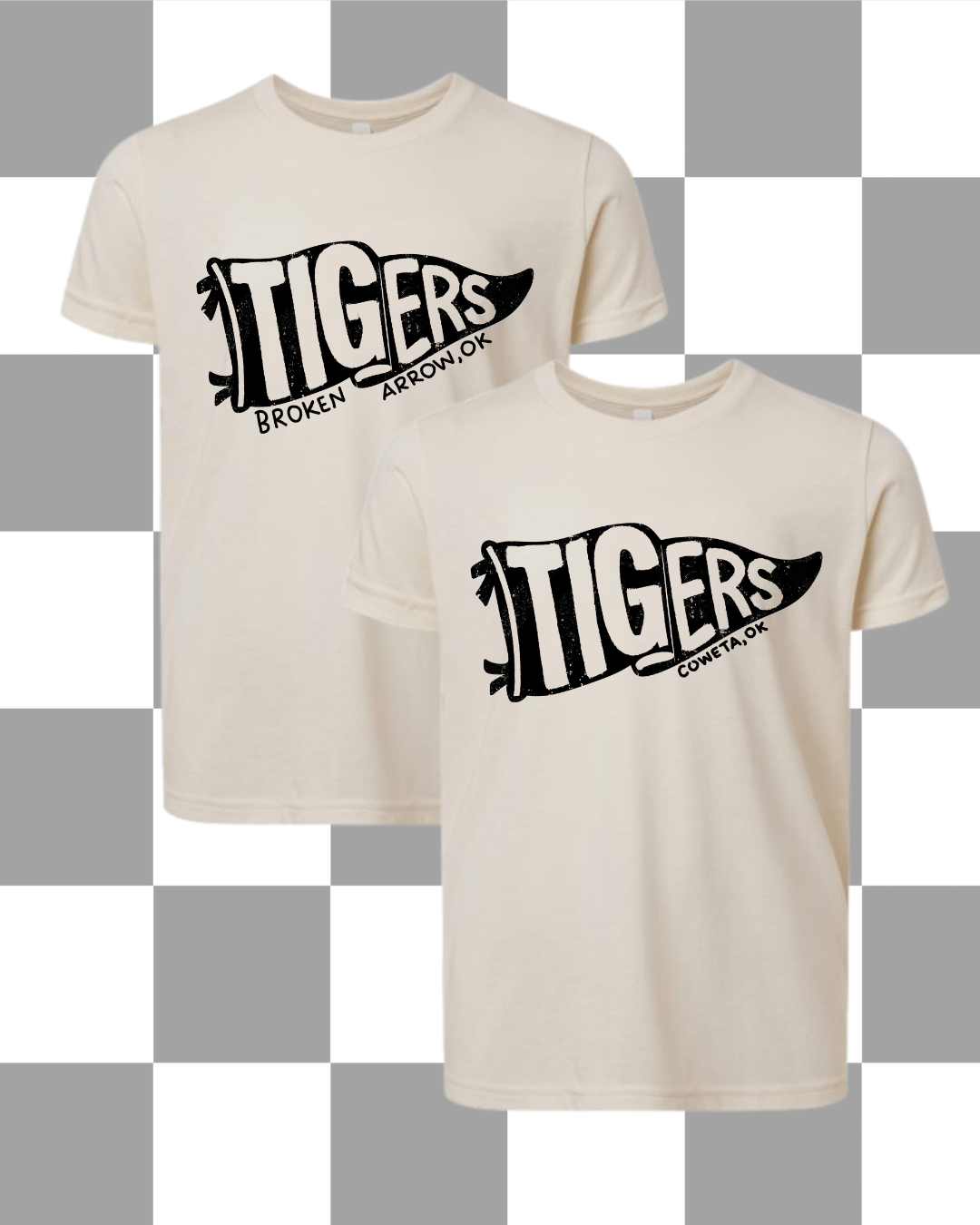 BA/Coweta Tigers Tee (Adult, Youth Sizes)