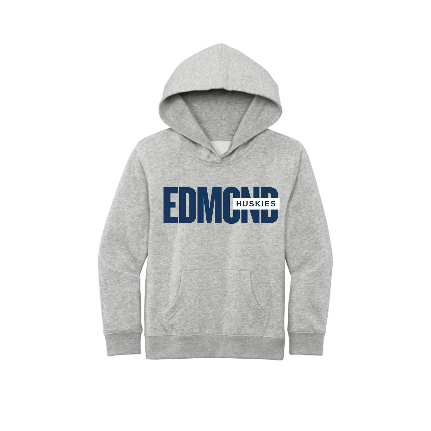 Edmond Huskies Youth Hoodie- (Navy/Grey Options)