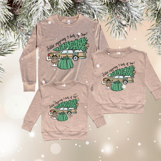 Christmas Vacation Crewneck (Matching Sizes)